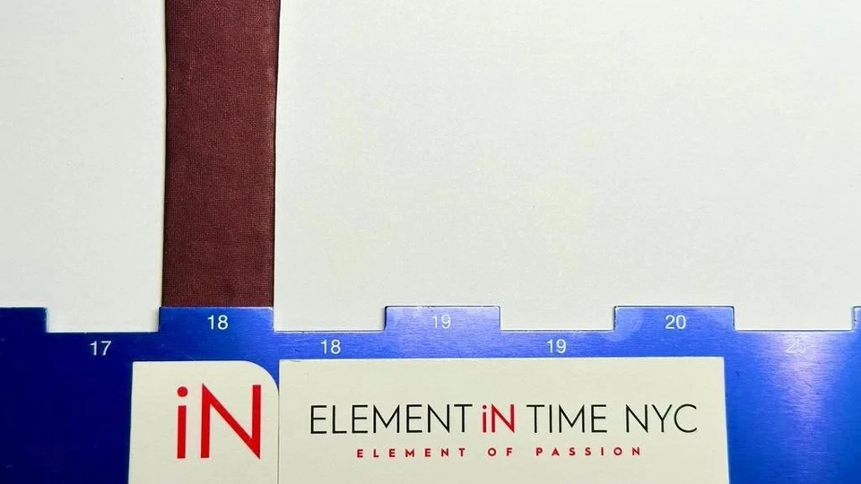 Correa de despliegue Cartier 20X18 mm nailon borgoña auténtica OEM Foto 4 de 4