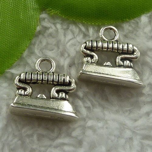 Free Ship 100pcs tibet silver Iron charms 18X17mm B2433 - Picture 4 of 4
