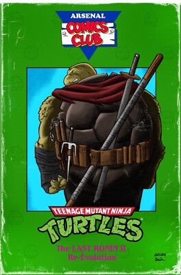 TMNT Last Ronin II Re-Evolution # 1 EXCLUSIVE LTD GALVAN BK CLUB