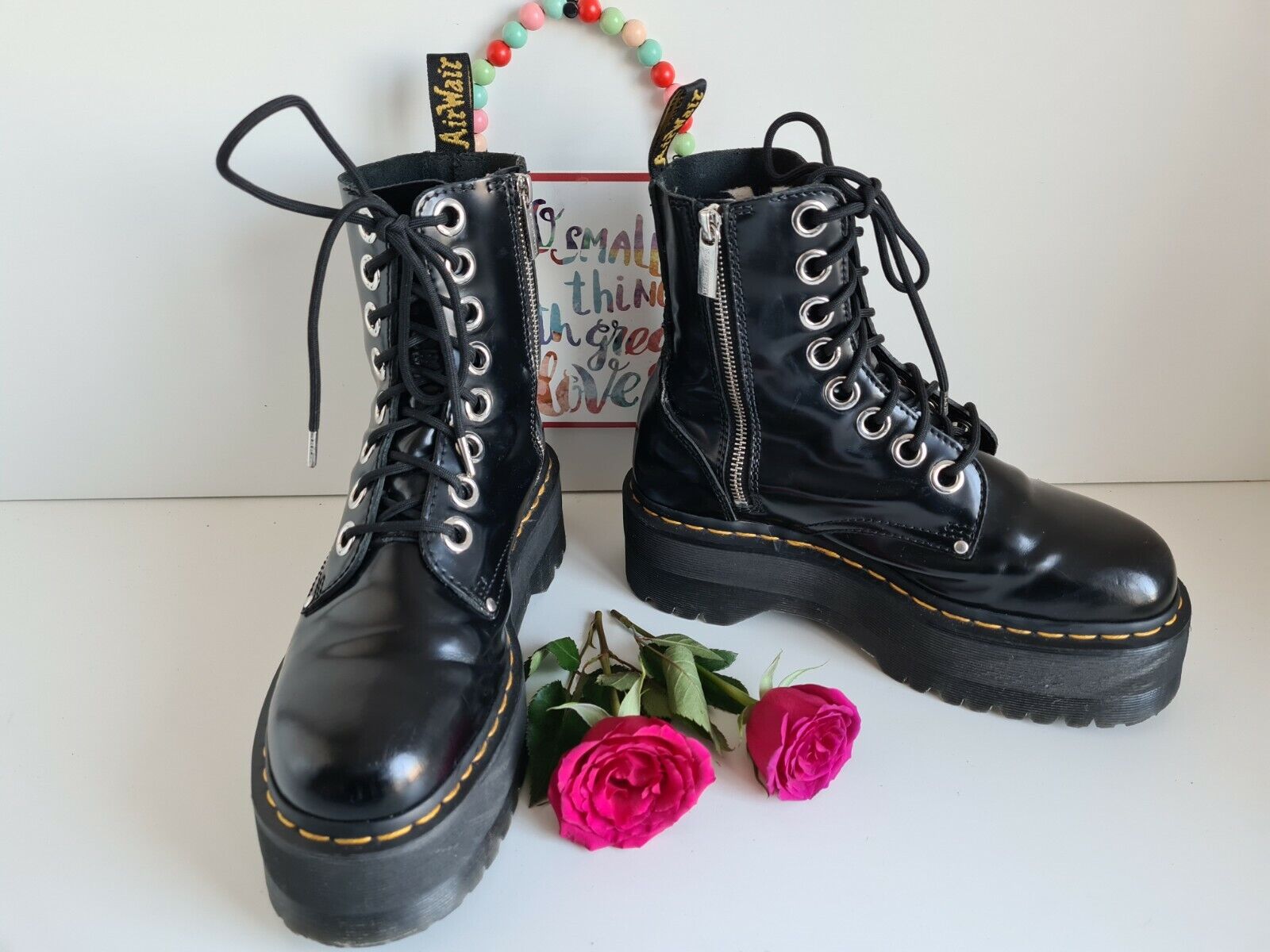 Lauw Narabar condensor RARE Dr Doc Martens Jadon Max Platform Quad chunky boots UK 6 EU 39 US 8 |  eBay