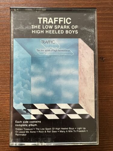 Traffic The Low Spark Of High Heeled Boys Cassette Tape - Picture 1 of 4