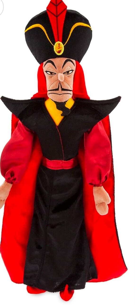 Peluche Disney Jafar edition medium en velours de collection