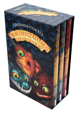 Drachenzähmen leicht gemacht Bücher Band 1-3 im Schuber Cressida Cowell