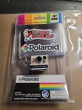 World's Coolest OneStep Polaroid Land Camera Keychain with Sound and...