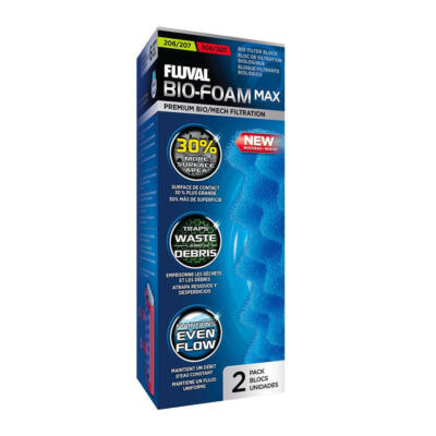 Fluval Bio Foam Max für 207/307/206/306 Filter (2er Pack)