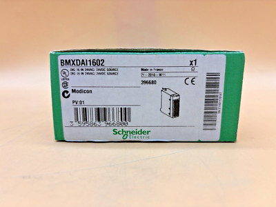 BMXDAI1602 SCHNEIDER ELECTRIC MODICON BMX DAI1602 DIG 16 IN 24VDC SOURCE