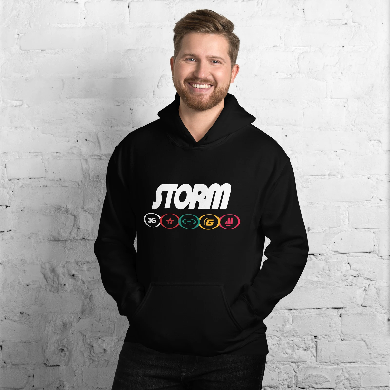 USA Storm Bowling Logo Unisex Heavy Blend Hoodie