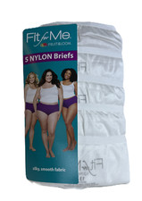 Fruit of the Loom Fit for Me Nylon Women's Briefs White 13