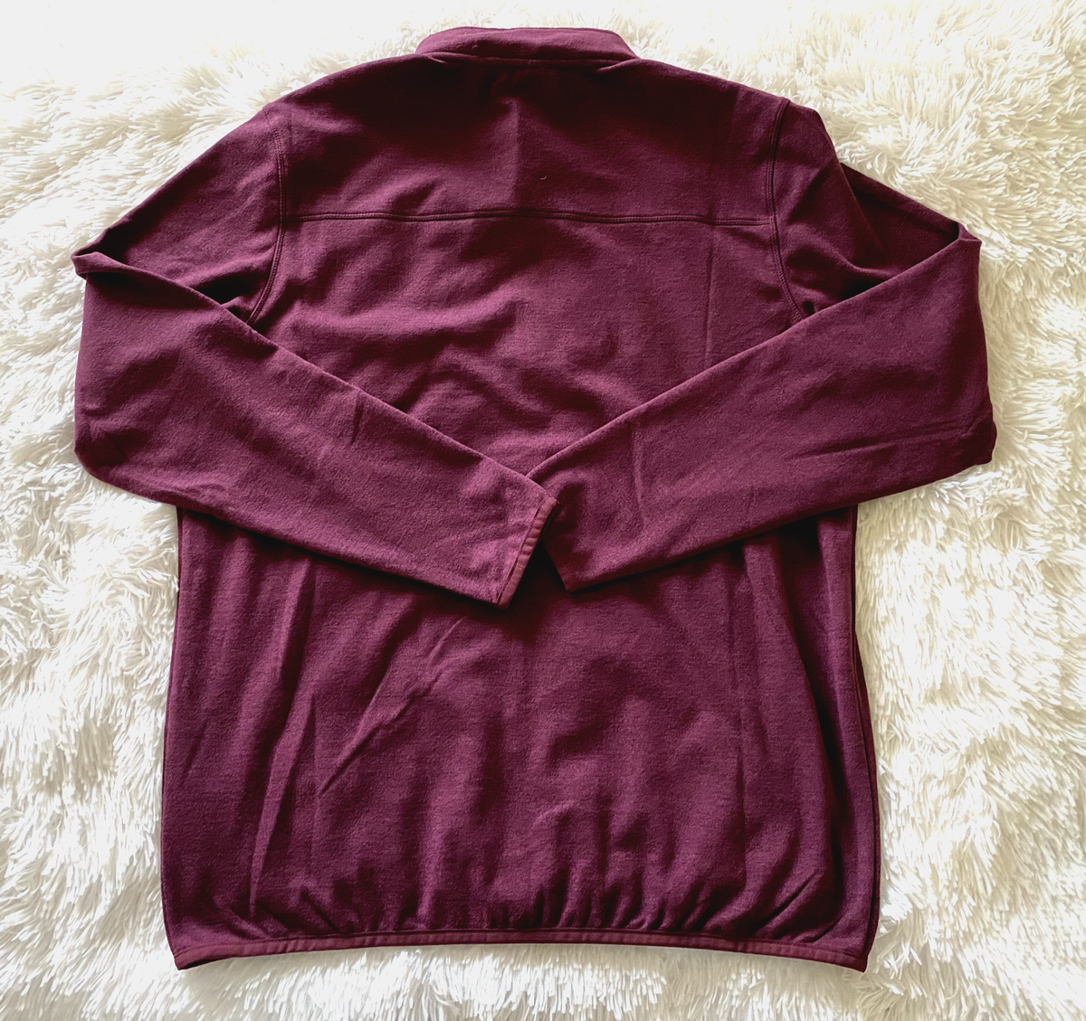 NWT Avalanche Men's Full Zip Fleece Jacket Burgundy Size Medium