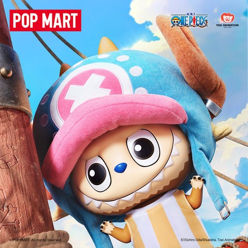POP MART MEGA LABUBU 400% Tony Tony Chopper Limited Edition FIGURE IN BOX - Picture 5 of 12
