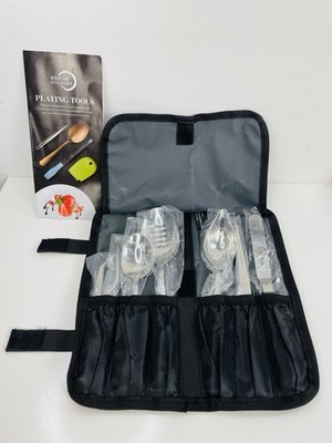 Mercer Culinary M35149 Basics 8 Piece Stainless Steel Plating Tool Set