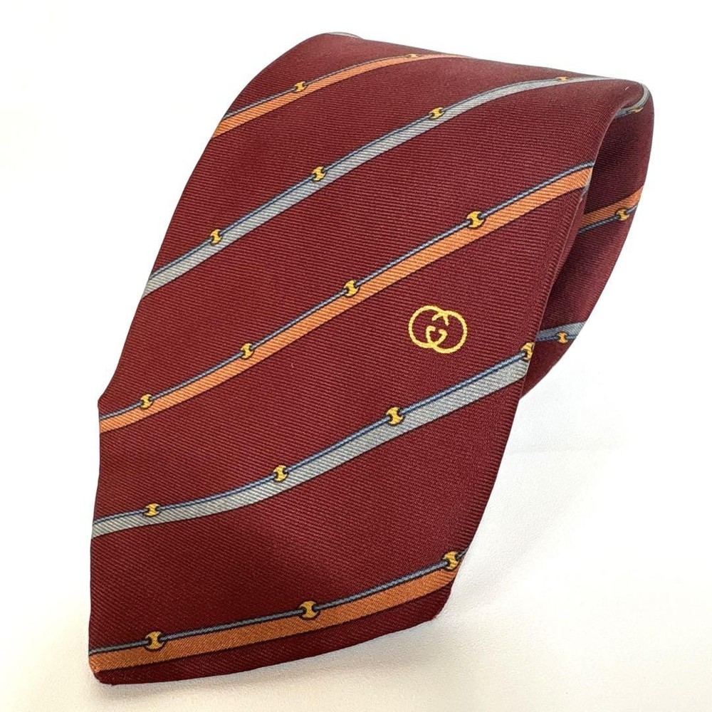 GUCCI silk necktie for men luxury designer tie