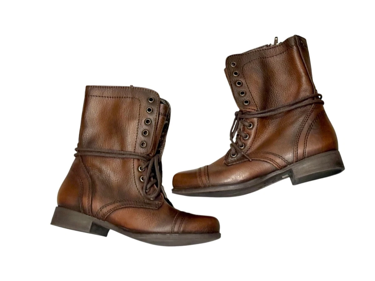 Las mejores ofertas en Botas de Combate Marrón Steve Madden para Mujeres |  eBay, image size:1200x900