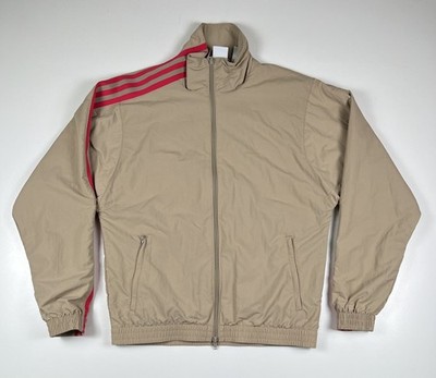 Jogging Windjacke Adidas K-Way Beige XS Damen Women Waterproof Jacket
