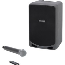 Samson 6" Expedition Rechargeable Battery Powered Wireless Portable PA, 100 Watt