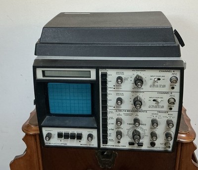 Sencore SC61 Waveform Analyzer Oscilloscope w/Short manual   FOR PARTS OR REPAIR