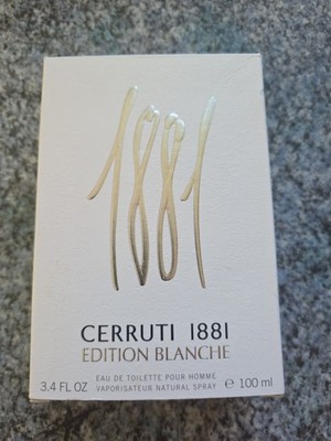 Cerruti 1881 Edition Blanche Pour Homme 100 ml EdT Eau de Toilette Spray NEU OVP