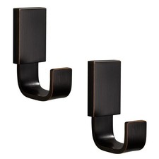 Bronze Towel Hooks, Bathroom Robe Hooks Oil Rubbed, Bath Farmhouse Square Coa...