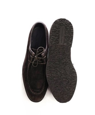 $795 ZEGNA - Brown Suede Low Chukka - US 9 (8UK)