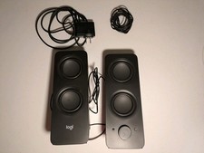 Logitech Z207 2.0 Multi Device Stereo Speaker Wired  Bluetooth Black 