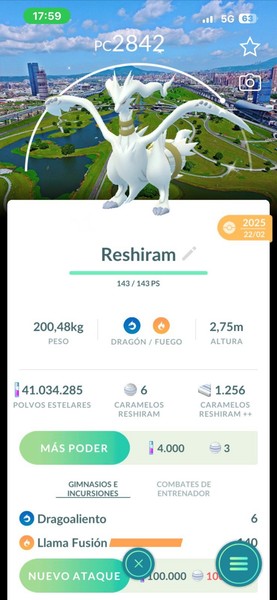 Pokémon GO Tour Tesselia 2025: New Taipei | ✨ Shiny Reshiram BG ✨ 20k Or 1M