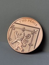 2021 Shield 2p Uncirculated Coin Two Pence Brilliant Uncirc Bunc Bu Date Run