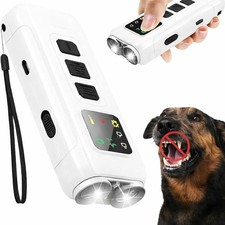 Dog Bark Deterrent Devices, Ultrasonic Anti Barking Device for Dogs upto 32FT