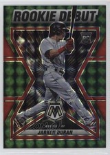 2022 Panini Mosaic Rookie Debut Green Mosaic Prizm Jarren Duran #RD-1 1i72