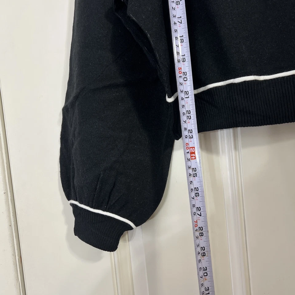 Suéter Saodimallsu Mujer Gran Tamaño Ala de Murciélago Puff Manga Larga Talla Mediana Foto 2 de 4