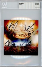 BAND SIGNED Godsmack LIVE AT THE MOHEGAN SUN CD Album Card BAS Beckett COA AUTO