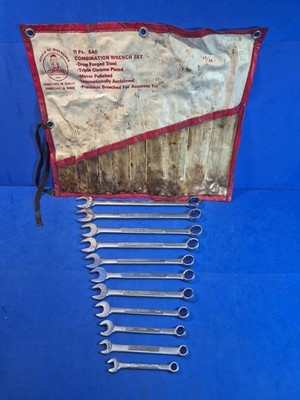 Gedore 11 Pc. SAE Combination Wrench Set  (3/8'' to 1'')