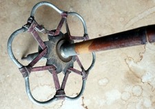 Antike Skistöcke Bambus Skistock Winter Deko Marke Camperdell Vintage ca. 127 cm