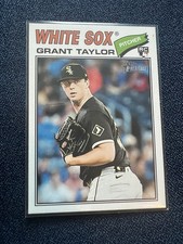 2026 Topps Heritage #329 - Grant Taylor Rookie SHORT PRINT Chicago White Sox SP