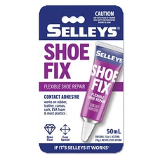 Selleys Shoefix Repair Clear Adhesive Flexible Bond 50ml