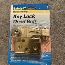 Keyed Deadbolt Lock - NEW