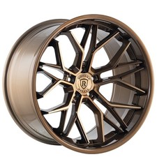 F19x8.5/R19x9.5" Staggered Rohana Wheels RFC3 Machined Bronze Flow Formed Rims