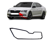 FOR SKODA SUPERB 2015-2020 NEW FRONT CENTER GRILLE BLACK TRIM 3V0853761A