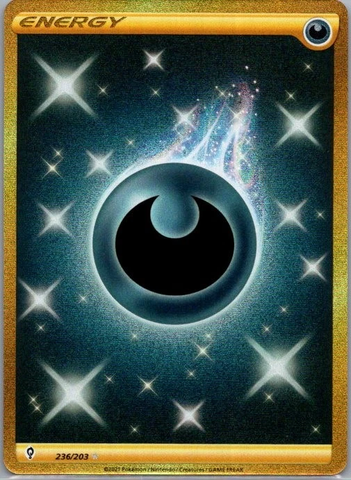 スイコ　エネルギー　10枚 Darkness Energy 236/203 SWSH07: Evolving Skies for sale | eBay