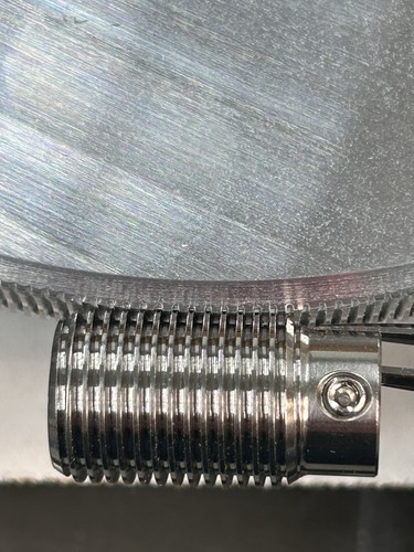 ALUMINUM / STAINLESS STEEL TELESCOPE WORM GEAR SET 360 TEETH 360:1 RATIO BLEMISH