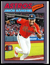 2026 Topps Heritage Chrome #176 Jesus Sanchez ASTROS