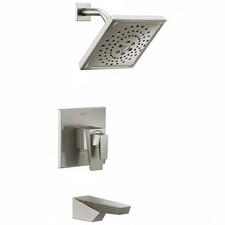 Delta Trillian T17443-SS-PR Tub and Shower Trim Kit in Lumicoat Stainless
