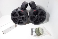 Pyle Water-Resistant Marine Off Road Speakers - UTV Compact PowerSport Vehicl...