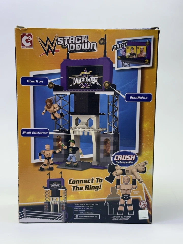 WWE Stackdown  Wrestlemania Entrance Playset Bryan Cena Batista C3 Construction - Image 3 of 4