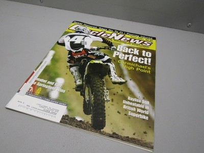 CYCLE NEWS NEWSPAPER JUNE 7 2006 NUMBER 22 CARMICHAEL HIGH POINT MX CHRIS CARR