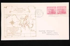 US COVER MARYLAND TERCENTENARY FDC SCOTT 736 PAIR BEVERLY HILLS CACHET