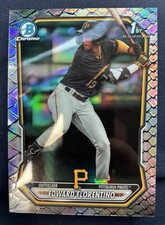 2026 Bowman Chrome 1st BCP-82 Edward Florentino Reptilian Refractor - Pirates