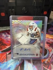 2025 Topps Chrome Rookie Patch Autograph Treveyon Henderson RPA-TH Patriots NFL