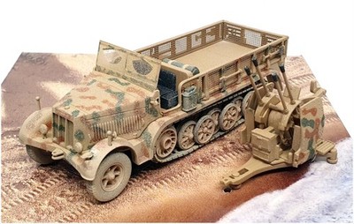 Corgi 1/50 Scale CC60006 SD.Kfz. 7/1 Krauss-Marrei S/Track & 2cm Flakvierling 38