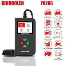 YA206 Auto OBD Code Reader OBD2 Car Scanner Check Engine Fault Diagnostic Tool