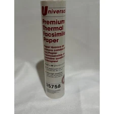 Universal 35758 Thermal Roll 8.5" x 98' Thermal Printing Roll FAX New Sealed